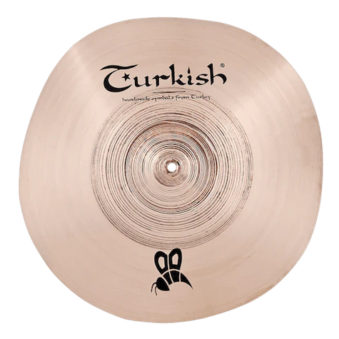 Bee-Serie von Turkish Cymbals – Papier-dünne Effektbecken mit verkrümmtem Rand, geeignet für Schlagzeuger und Perkussionisten.