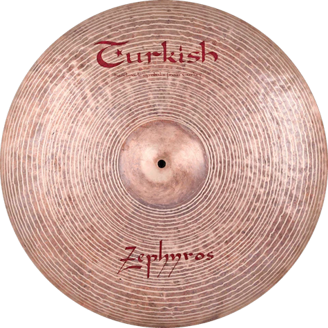 Zephyros Becken – Dunkler, washy & crashbarer Sound mit ungedrechselter Glocke für Jazz & akustische Musik.