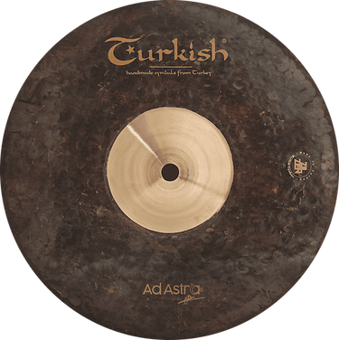 10 zoll Splash-Becken der Ad Astra-Serie von Turkish Cymbals mit direkter Ansprache und vielseitiger Effektkombination.