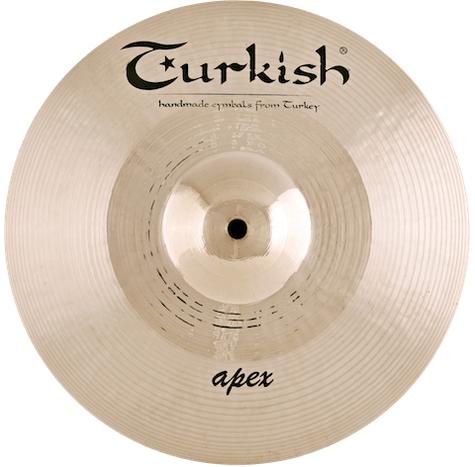 Turkish Cymbals Apex Splash – a medium-weight splash with fast response and clear sound reproduction.