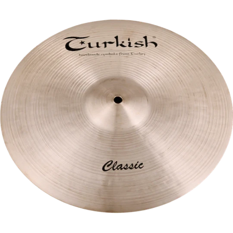 Classic Hi-Hat von Turkish Cymbals – Voller, fokussierter Klang mit scharfem, schneidendem Chick. Vielseitig einsetzbar.