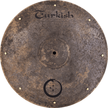 Snake Ride 21 zoll – Mit 8 Nieten für trockenen, kontrollierten Klang und rasselnde Effekte. Ideal für dynamisches, sensibles Spiel.