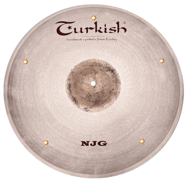 NJG Splash Sizzle – Medium-Thin Splash mit 5 Nieten für trockenen, vibrierenden Effekt-Sound.