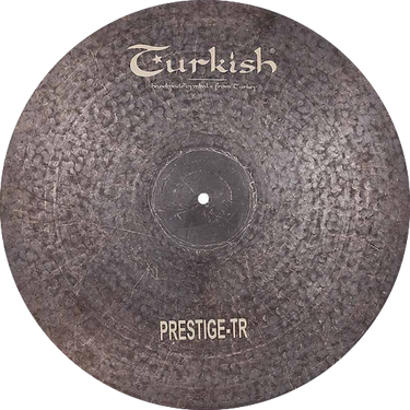 Prestige TR Ride – Dunkles, trockenes Ride mit kleiner Glocke und weicher Ansprache. Ideal für Jazz-Setups.