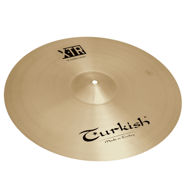 Turkish Cymbals X-TR Classic 18" Crash – handcrafted B20 bronze, medium-heavy