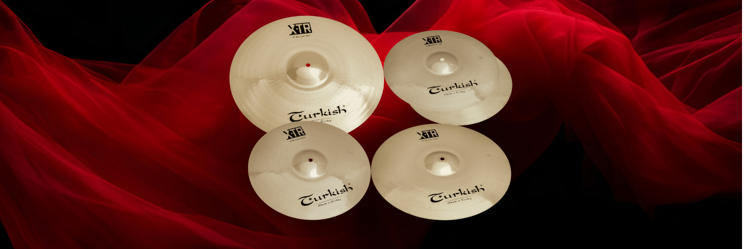 Turkish Cymbals X-TR Brilliant Becken – B20 Bronze, handgehämmert