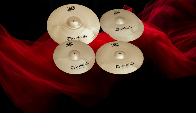 Turkish Cymbals X-TR Brilliant Becken – B20 Bronze, handgehämmert