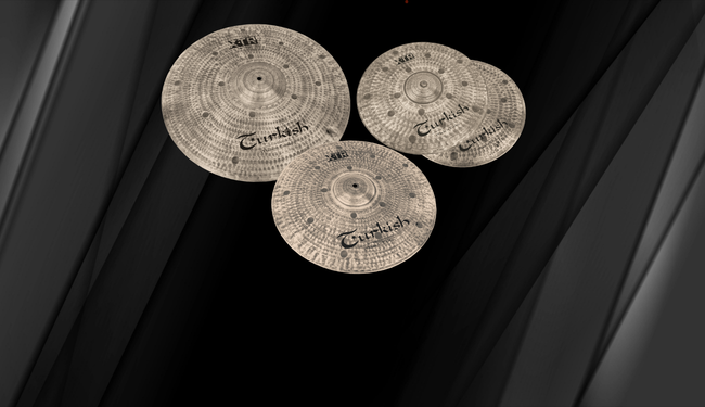 Turkish Cymbals X-TR Dark Becken – B20 Bronze, handgehämmert