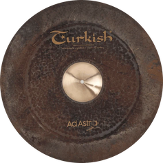 Ad Astra China Ride 20 zoll von Turkish Cymbals – Dunkler, verwaschener Klang mit langem Sustain und vielseitigem Klangspektrum.