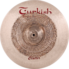 Clatter Serie von Turkish Cymbals – Einzigartiger Sound zwischen Crash- und Chinabecken. Ideal für Perkussionisten.
