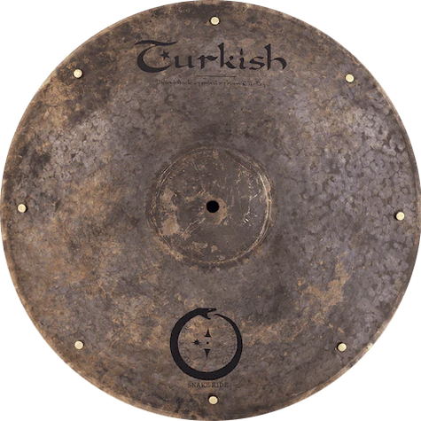 Turkish Cymbals Ride Becken – handgefertigt aus B20-Bronze, mit definiertem Ping und ausgewogenem Sustain für alle Musikrichtungen.