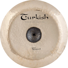 Turkish Cymbals China Effekt Becken – handgefertigt, trashiger Klang, ideal für Akzente und kreative Sounds in jeder Stilrichtung.