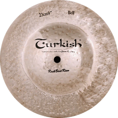 Turkish Cymbals Bell Becken – handgefertigt aus B20-Bronze, mit klarem, glockigem Sound für kreative Akzente und Effekte.
