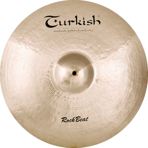 Rock Beat Serie – Helle, kraftvolle Becken mit brillantem Hochglanz. Ideal für Rock und Progressive.