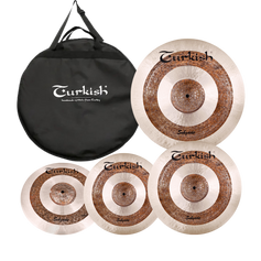 Turkish Cymbals Becken Set – perfekt abgestimmte handgefertigte B20-Becken für vielseitige Drummer und professionellen Sound.