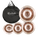 Set de cymbales Turkish Cymbals – cymbales B20 fabriquées à la main parfaitement assorties pour batteurs polyvalents et son professionnel.