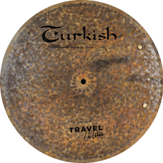 Travel Serie – Kompakte Becken mit warmem Klang, ideal für Reisen & One-Trip-Gigs. Entwickelt von Chris Wabich.