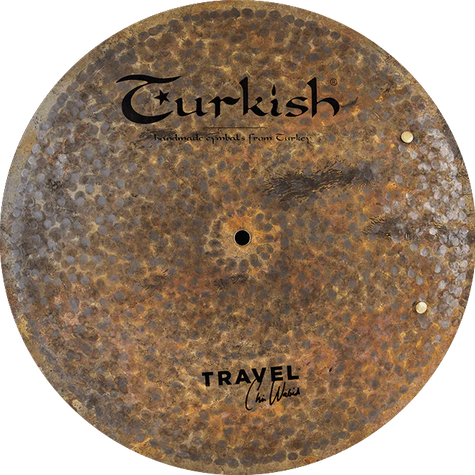 Travel Serie – Kompakte Becken mit warmem Klang, ideal für Reisen & One-Trip-Gigs. Entwickelt von Chris Wabich.