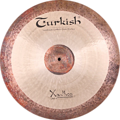 Xanthos-Jazz Becken – Raw-Traditional Finish, warm & kontrolliert, brillante Unterseite, ideal für Jazz, Funk, Soul & mehr.