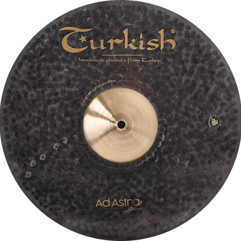 Ad Astra Hi-Hat von Turkish Cymbals – 16 zoll Größe, leichtes Top Hat für dynamische Spielweise mit klarer Artikulation.