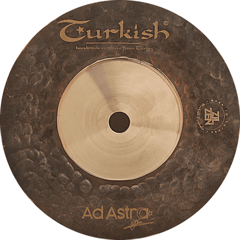 6″ Ad Astra Splash cymbal by Turkish Cymbals with direct response and versatile effect combinations.