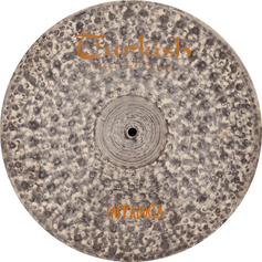 Cappadocia Crash 17″ της Turkish Cymbals – γήινος, στεγνός ήχος με γρήγορο σβήσιμο. Ιδανικό για Jazz, Funk και Grunge-Rock.