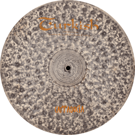 Cappadocia Crash 17″ της Turkish Cymbals – γήινος, στεγνός ήχος με γρήγορο σβήσιμο. Ιδανικό για Jazz, Funk και Grunge-Rock.