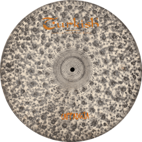 Turkish CymbalsのCappadocia 19″ クラッシュライド。アーシーで乾いたサウンドと素早いディケイ。B20合金。