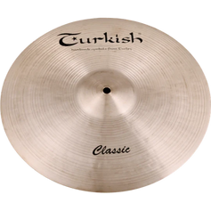 Classic Hi-Hat von Turkish Cymbals – Voller, fokussierter Klang mit scharfem, schneidendem Chick. Vielseitig einsetzbar.