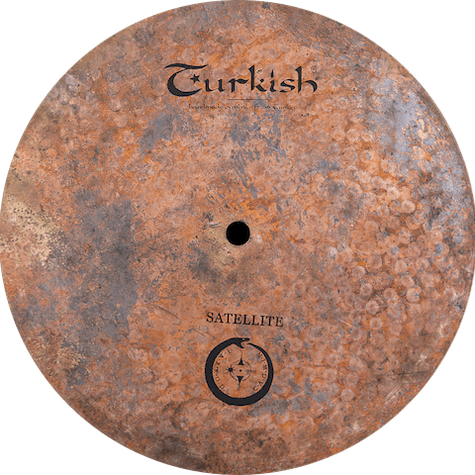 Satellite Flat Bell – compact, hammered cymbals with clear response and a dry effect sound. Ideal for creative setups.