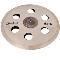 Stack – Prato de efeito com som seco e estalado. Ideal para grooves eletrónicos, Metal e setups criativos.