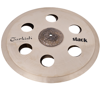 Stack – Prato de efeito com som seco e estalado. Ideal para grooves eletrónicos, Metal e setups criativos.